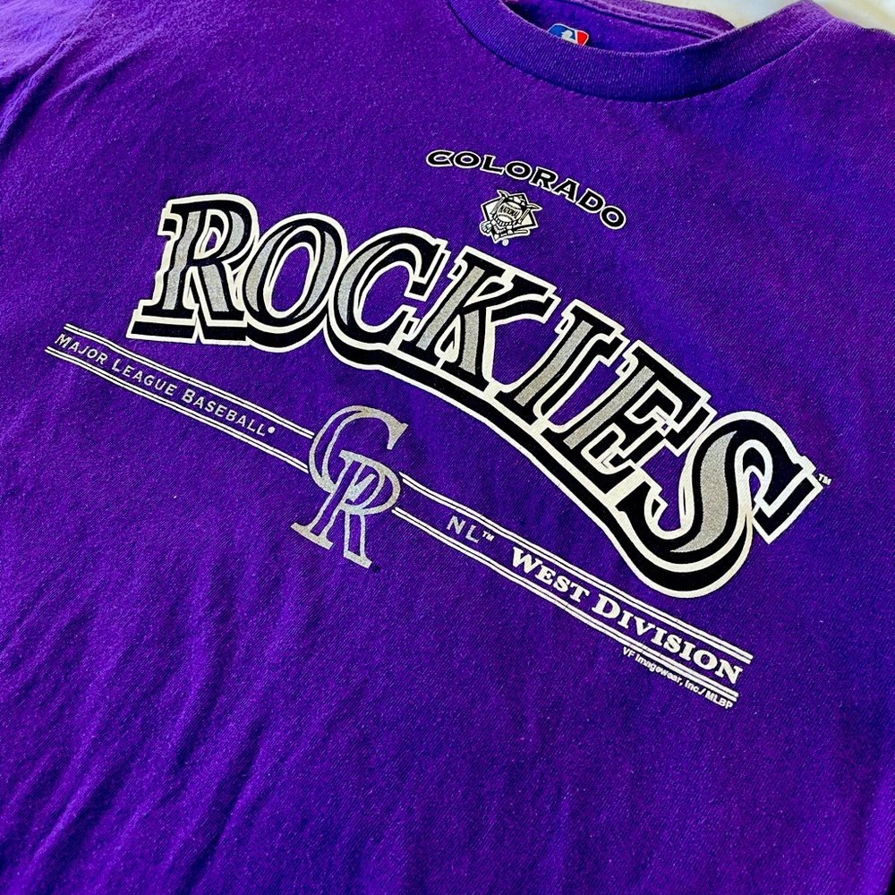 SOLD******COLORADO ROCKIES BASEBALL TEE